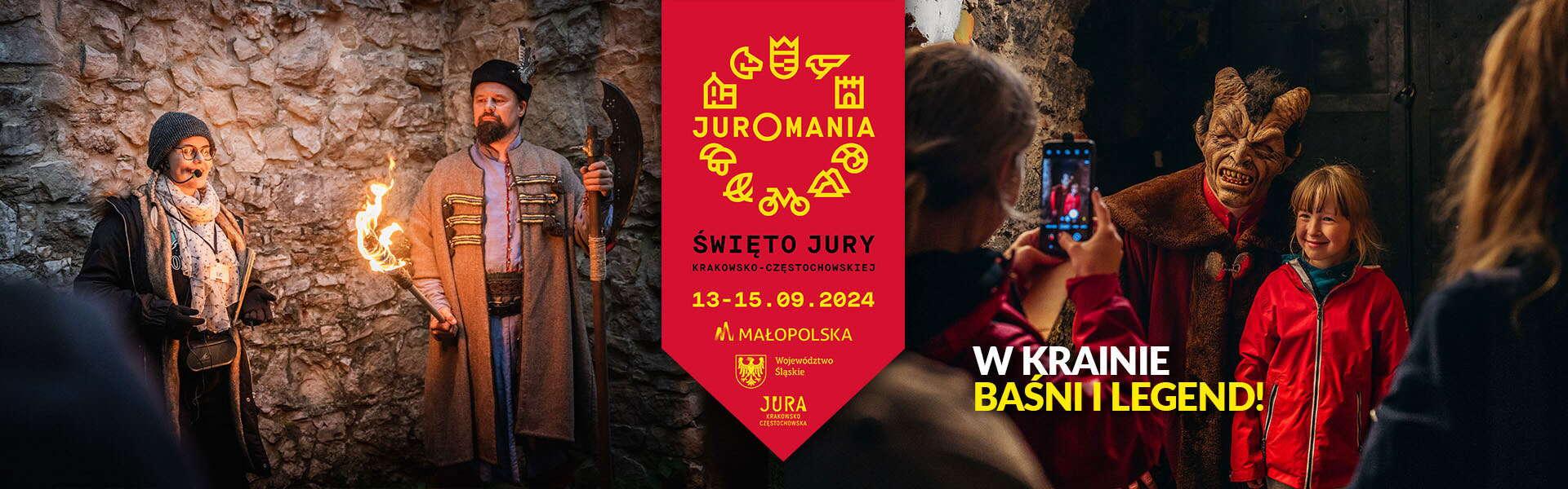 Bild: Juromania – w krainie baśni, legend i przygody! Od 13 do 15 września zapraszamy na Święto Jury Krakowsko- Częstochowskiej