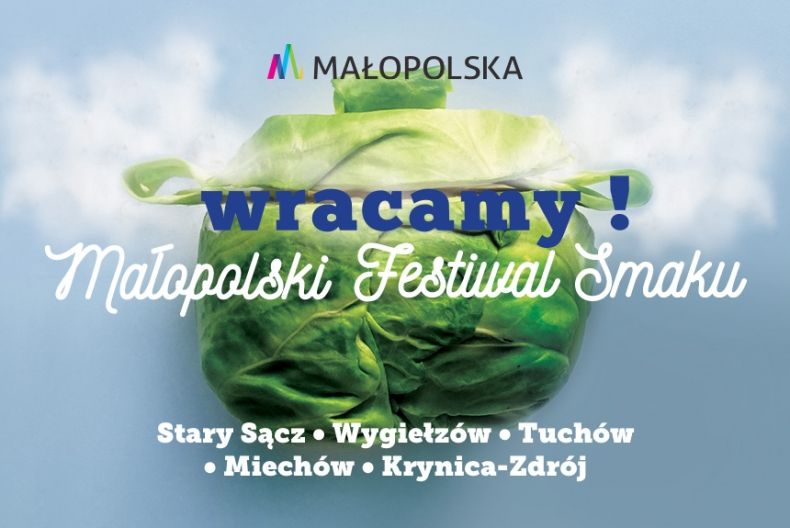 plakat Małopolskiego Festiwalu Smaku